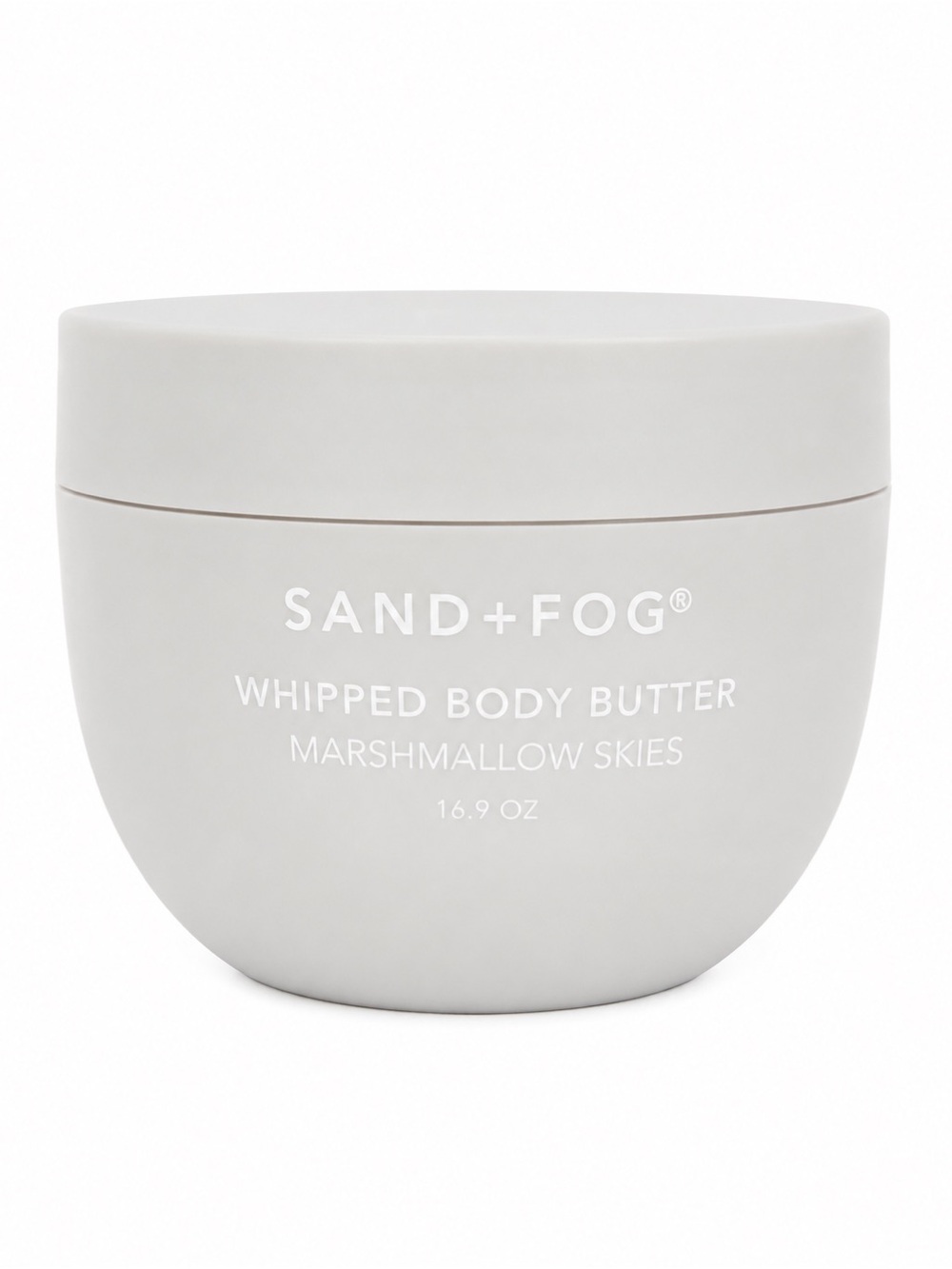 SAND+FOG Marshmallow Skies Whipped Body Butter - Soft Gray